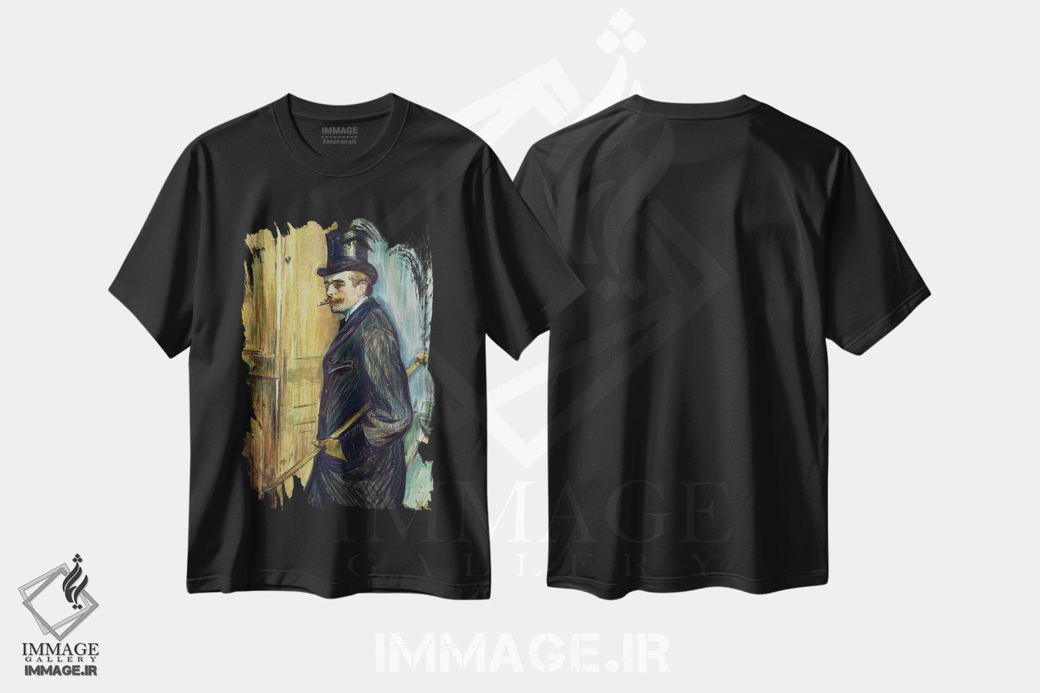 تیشرت طرح دار 1891,لویی پاسکال، ۱۸۹۱، هنر فاخر کلاسیک اثر آنری دو تولوز-لوترک | immage.ir
