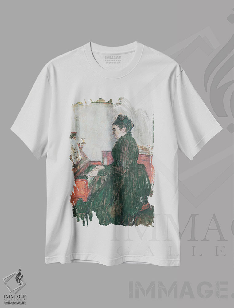تیشرت طرح دار آثار آنری دو تولوز-لوترک - immage.ir