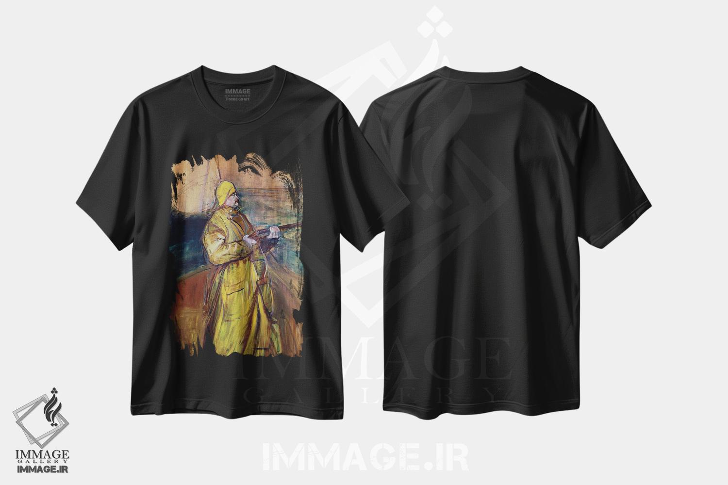 تیشرت طرح دار 1900,موریس ژویان در خلیج سُم، ۱۹۰۰، هنر فاخر کلاسیک اثر آنری دو تولوز-لوترک | immage.ir