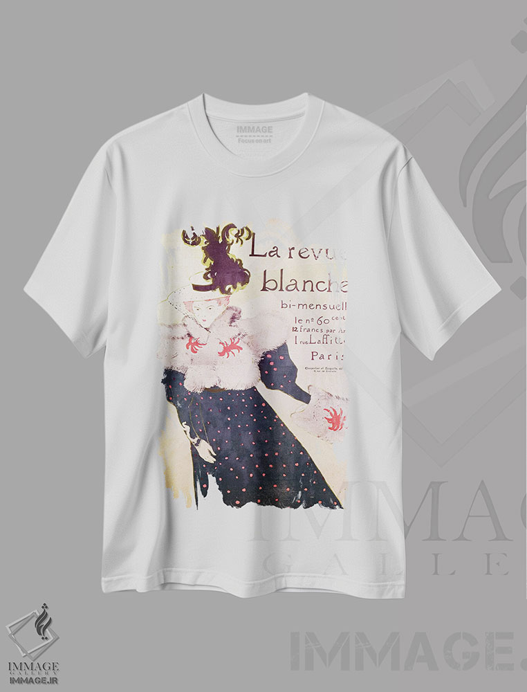 تیشرت طرح دار آثار آنری دو تولوز-لوترک - immage.ir