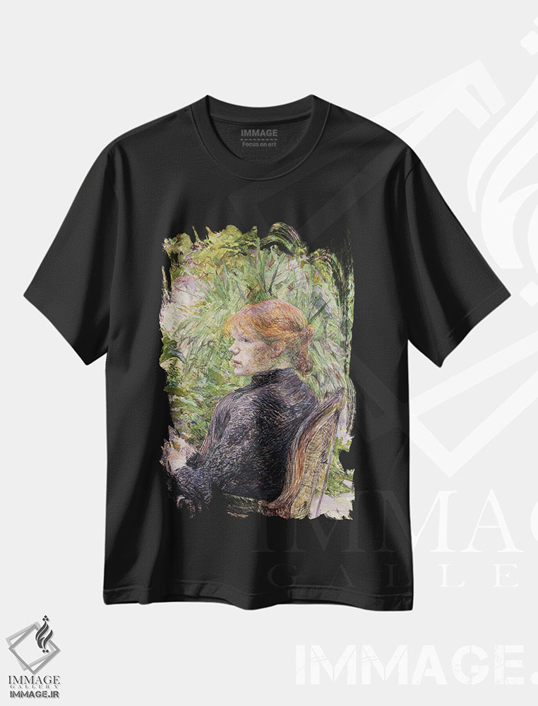 تیشرت طرح دار آثار آنری دو تولوز-لوترک - فروشگاه ایماژ