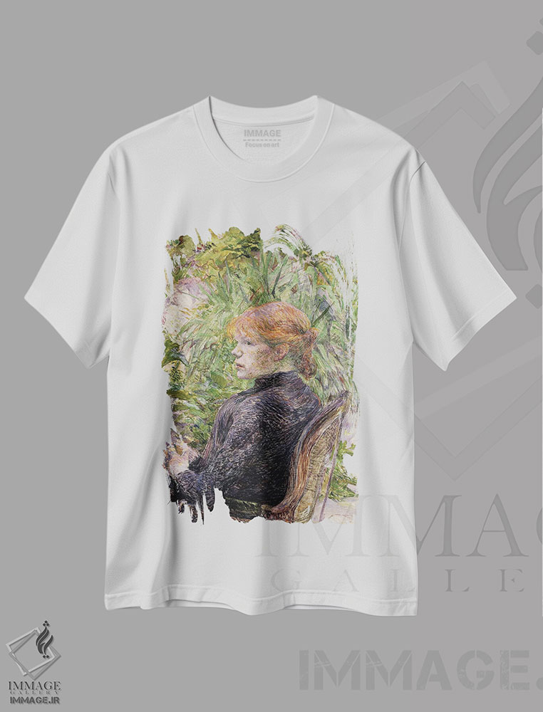 تیشرت طرح دار آثار آنری دو تولوز-لوترک - immage.ir