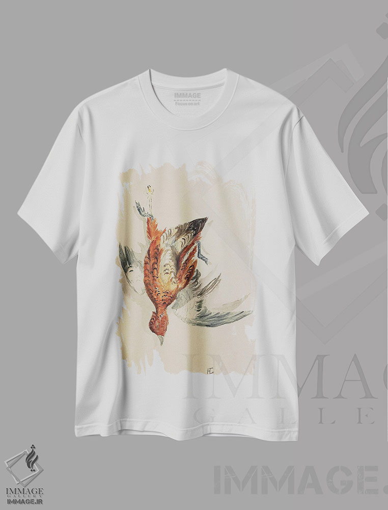 تیشرت طرح دار آثار آنری دو تولوز-لوترک - immage.ir