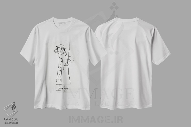 تیشرت طرح دار آثار آنری دو تولوز-لوترک - immage.ir