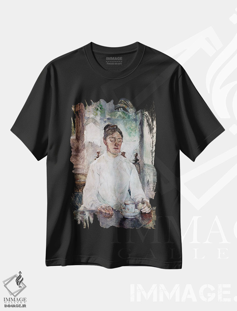 تیشرت طرح دار آثار آنری دو تولوز-لوترک - immage.ir
