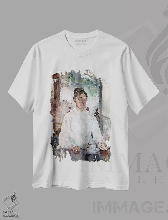 تیشرت طرح دار آثار آنری دو تولوز-لوترک - فروشگاه ایماژ