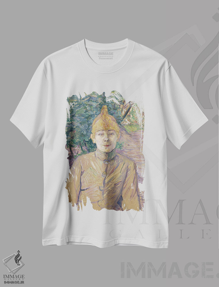 تیشرت طرح دار آثار آنری دو تولوز-لوترک - فروشگاه ایماژ