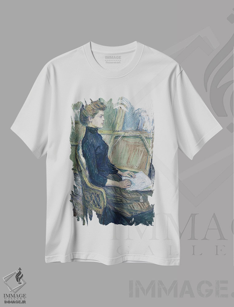 تیشرت طرح دار آثار آنری دو تولوز-لوترک - immage.ir