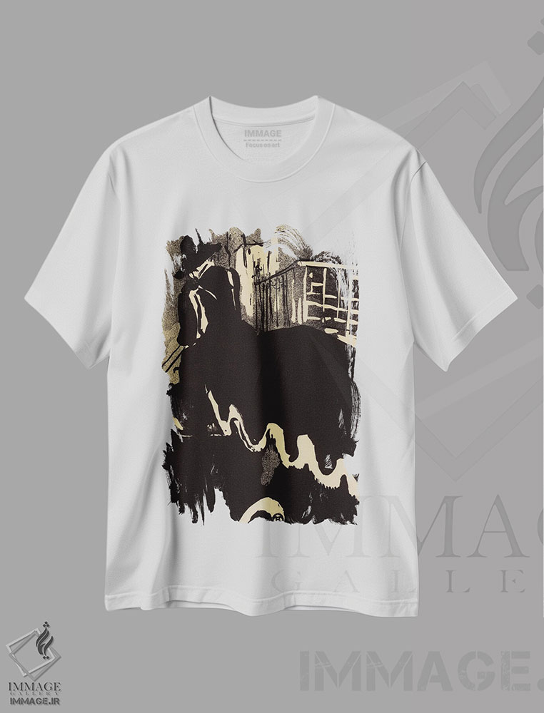 تیشرت طرح دار آخرین بالاد، هنر فاخر کلاسیک اثر آنری دو تولوز-لوترک | immage.ir