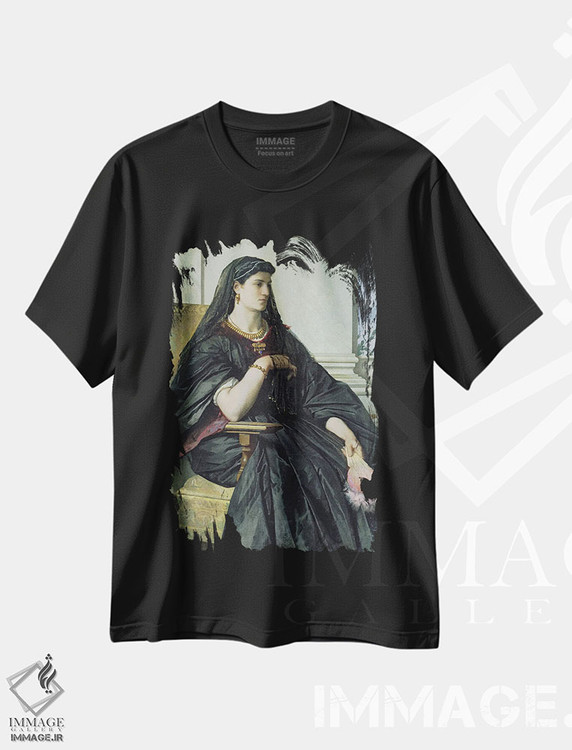 تیشرت طرح دار بیانکا کاپلو، ۱۸۶۴/۶۸، هنر فاخر کلاسیک اثر انسلْم فوئرباخ | immage.ir