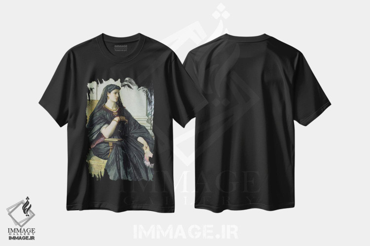 تیشرت طرح دار بیانکا کاپلو، ۱۸۶۴/۶۸، هنر فاخر کلاسیک اثر انسلْم فوئرباخ | immage.ir
