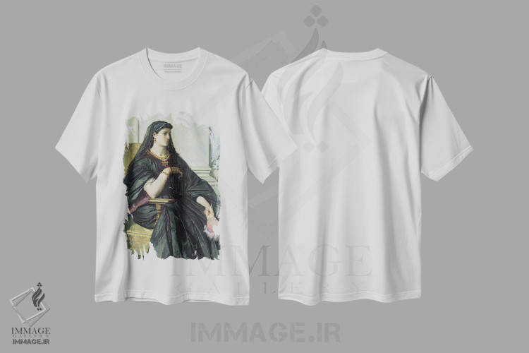 تیشرت طرح دار بیانکا کاپلو، ۱۸۶۴/۶۸، هنر فاخر کلاسیک اثر انسلْم فوئرباخ | فروشگاه ایماژ