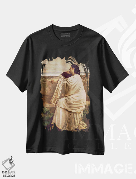 تیشرت طرح دار ایفیژنی، هنر فاخر کلاسیک اثر انسلْم فوئرباخ | immage.ir