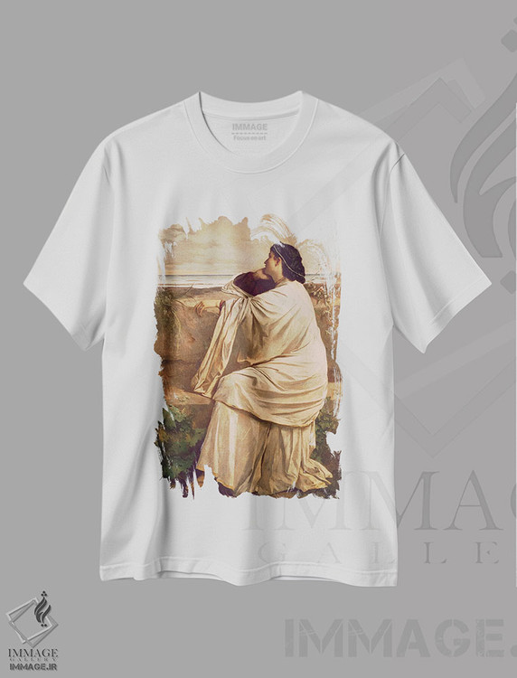 تیشرت طرح دار ایفیژنی، هنر فاخر کلاسیک اثر انسلْم فوئرباخ | فروشگاه ایماژ