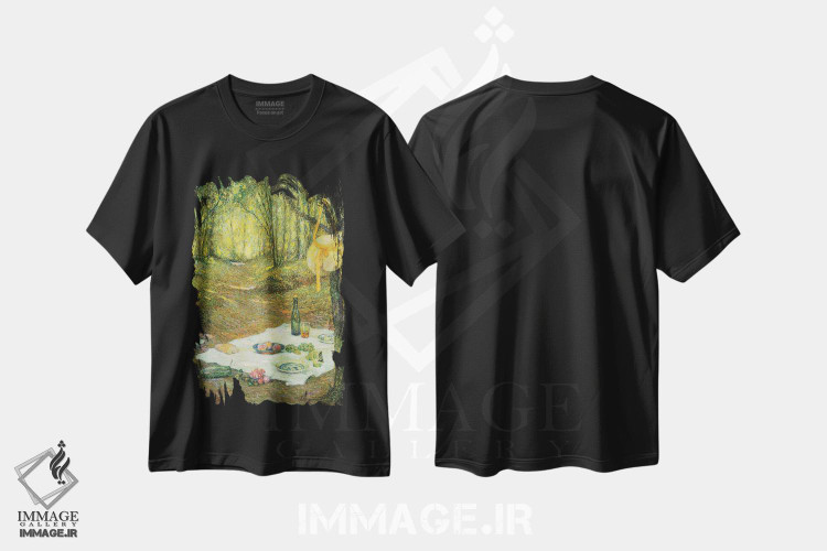 تیشرت طرح دار آثار آنری اوژن اوگوستین لو سیدانر - immage.ir