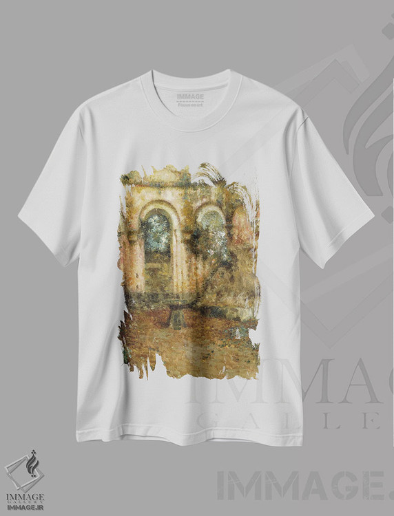 تیشرت طرح دار آثار آنری اوژن اوگوستین لو سیدانر - immage.ir