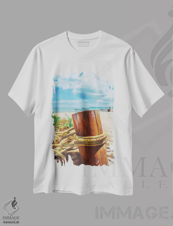 تیشرت طرح دار 2018,لنگر انداخته، ۲۰۱۸، هنر آمریکایی آفریقایی تبار اثر کالین بوتمن | immage.ir