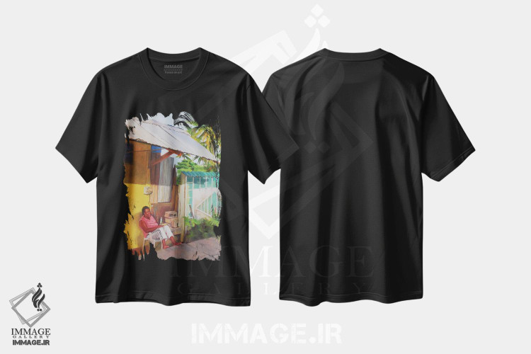 تیشرت طرح دار 2016,روز سیب J، ۲۰۱۶، هنر آمریکایی آفریقایی تبار اثر کالین بوتمن | immage.ir