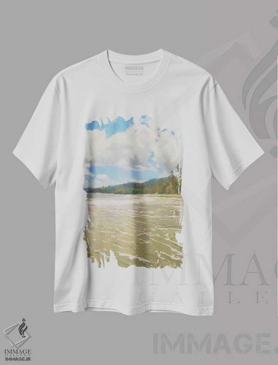 تیشرت طرح دار شلوغی صبح، ۲۰۱۶، هنر آمریکایی آفریقایی تبار اثر کالین بوتمن | immage.ir