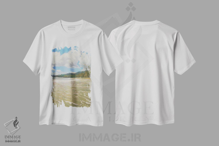 تیشرت طرح دار شلوغی صبح، ۲۰۱۶، هنر آمریکایی آفریقایی تبار اثر کالین بوتمن | immage.ir