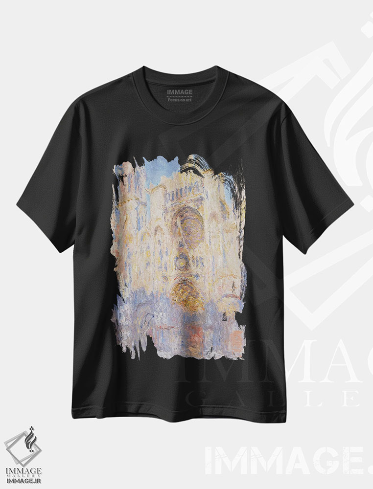 تیشرت طرح دار آثار کلود مونه - فروشگاه ایماژ