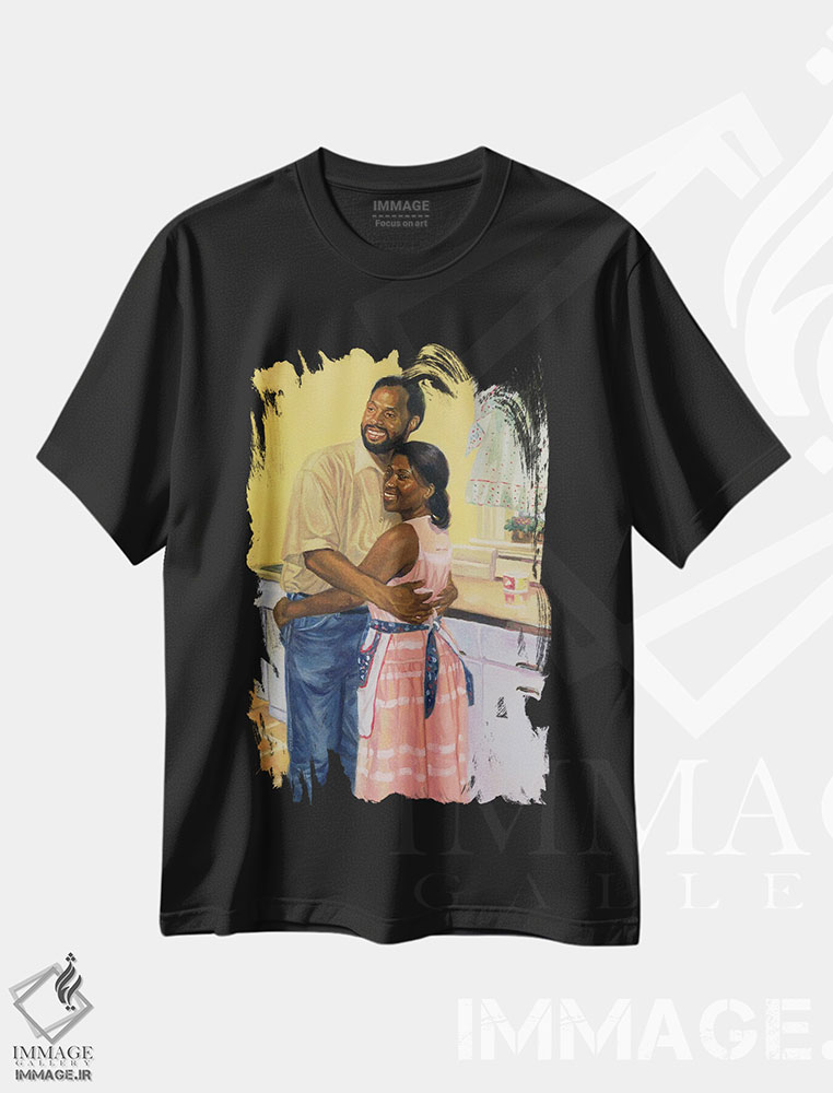 تیشرت طرح دار خوب عمل کرده ایم، ۱۹۹۸، هنر آمریکایی آفریقایی تبار اثر کالین بوتمن | immage.ir