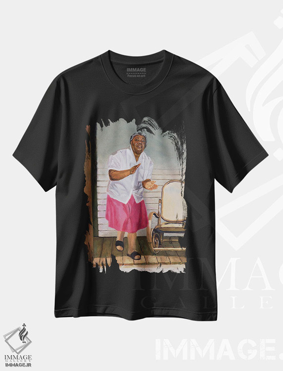 تیشرت طرح دار آثار کالین بوتمن - immage.ir