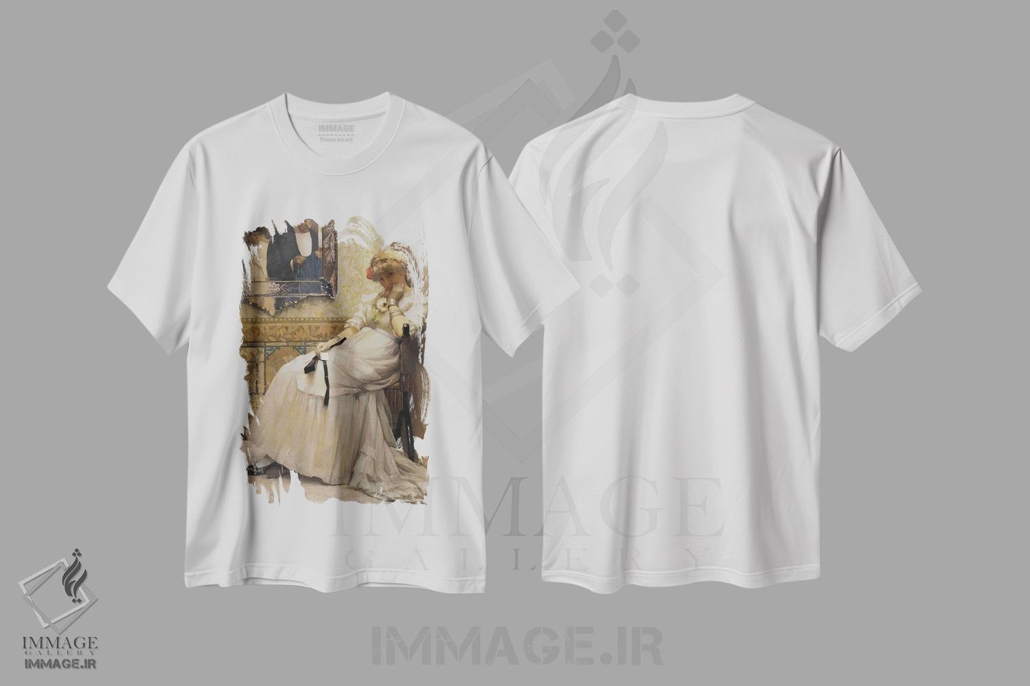 تیشرت طرح دار پس از رقص، ۱۸۸۳، دکور معاصر اثر سر جان لاوری | immage.ir