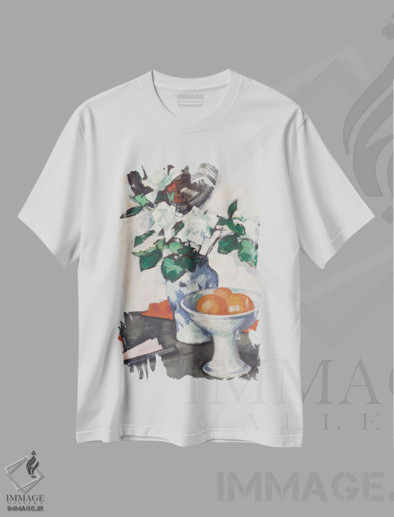 تیشرت طرح دار رزهای سفید، حدود ۱۹۲۴، دکور معاصر اثر ساموئل جان پپلو | immage.ir