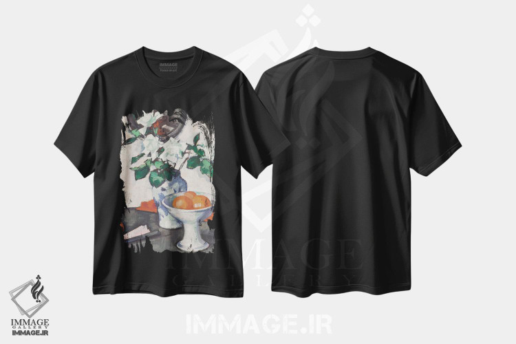 تیشرت طرح دار رزهای سفید، حدود ۱۹۲۴، دکور معاصر اثر ساموئل جان پپلو | فروشگاه ایماژ