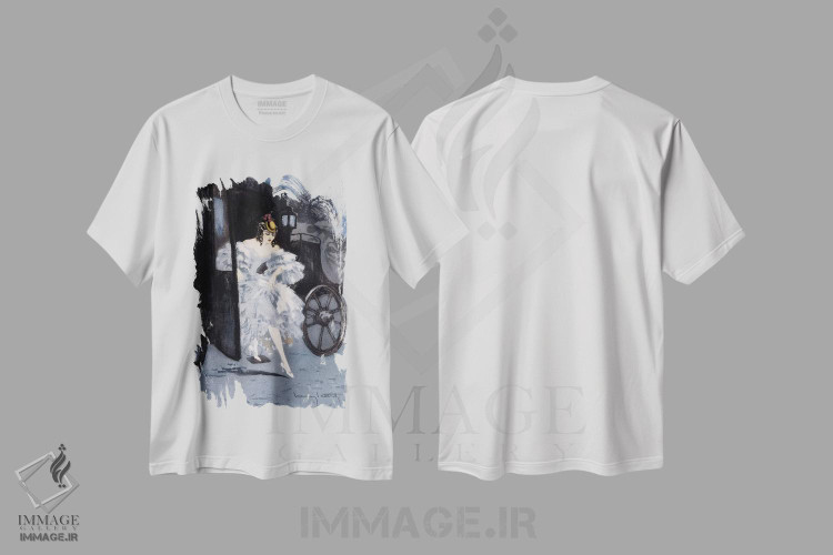 تیشرت طرح دار ورود، حدود ۱۹۴۱، آرت دکو اثر لوئیس ایکارت | immage.ir