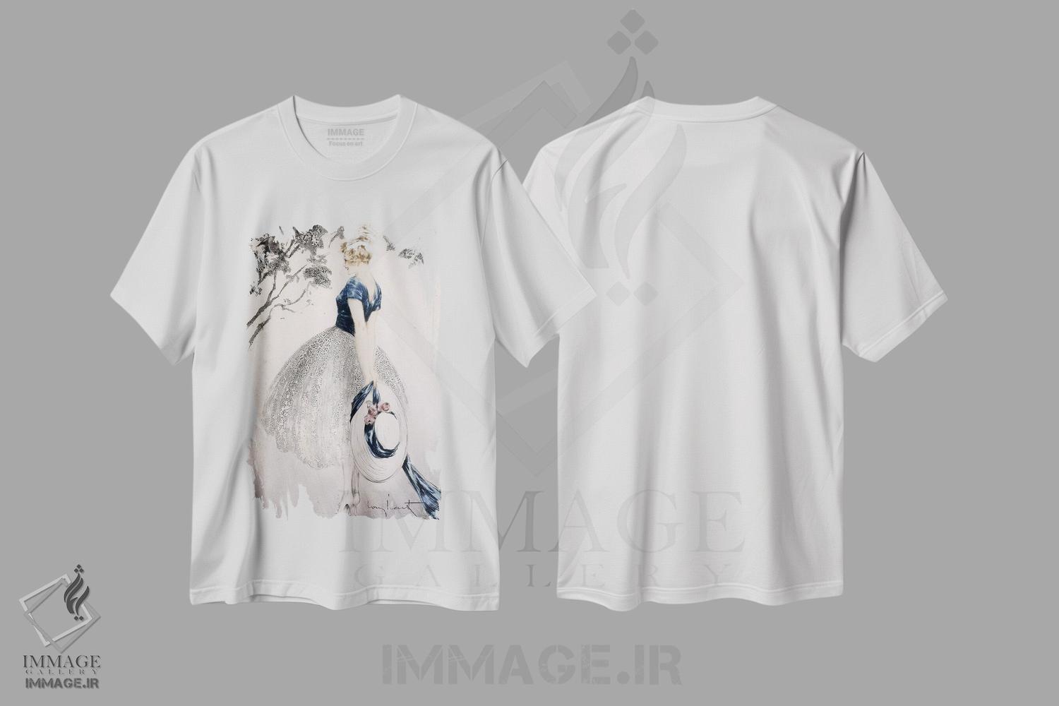 تیشرت طرح دار در آشیانه، حدود ۱۹۲۲، آرت دکو اثر لوئیس ایکارت | immage.ir