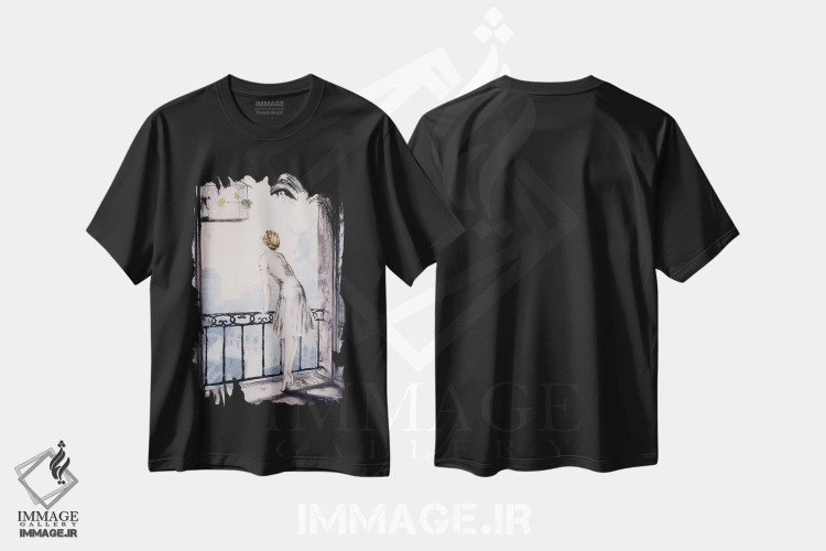 تیشرت طرح دار مون مارتر، ۱۹۲۸، آرت دکو اثر لوئیس ایکارت | immage.ir