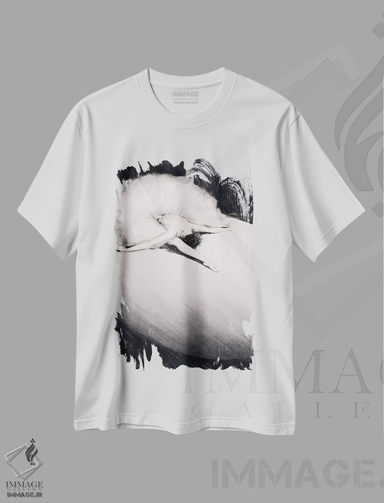 تیشرت طرح دار پایان، آرت دکو اثر لوئیس ایکارت | immage.ir