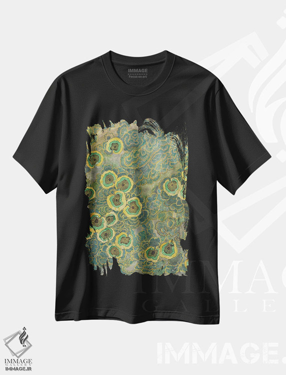 تیشرت طرح دار برگهٔ الگو، ۱۸۹۸، هنر فاخر کلاسیک اثر آندریاس اشنایدر | immage.ir