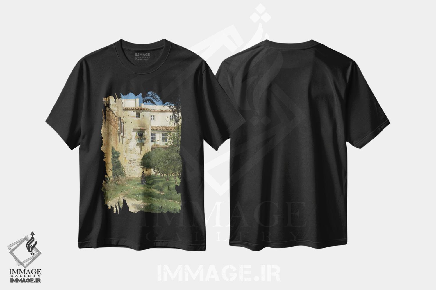 تیشرت طرح دار از سویل، اسپانیا، ۱۸۸۲، هنر فاخر کلاسیک اثر کریستین اریکسن اسکریدسویک | immage.ir