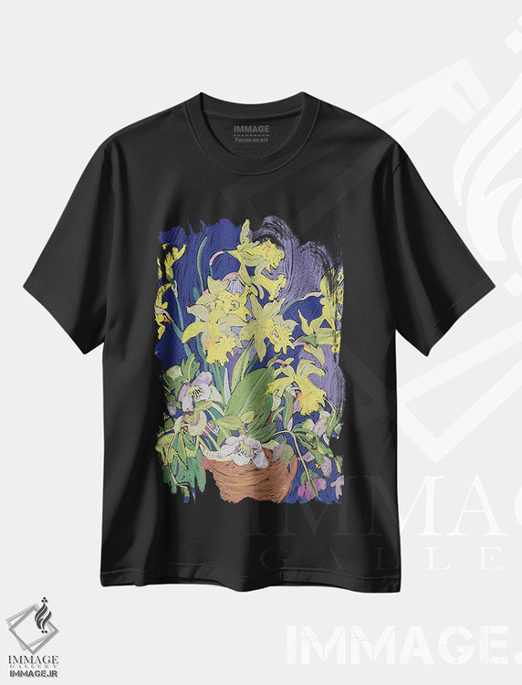 تیشرت طرح دار نانسیس با پارچ، هنر فاخر کلاسیک اثر فرانسیس ترینر | immage.ir