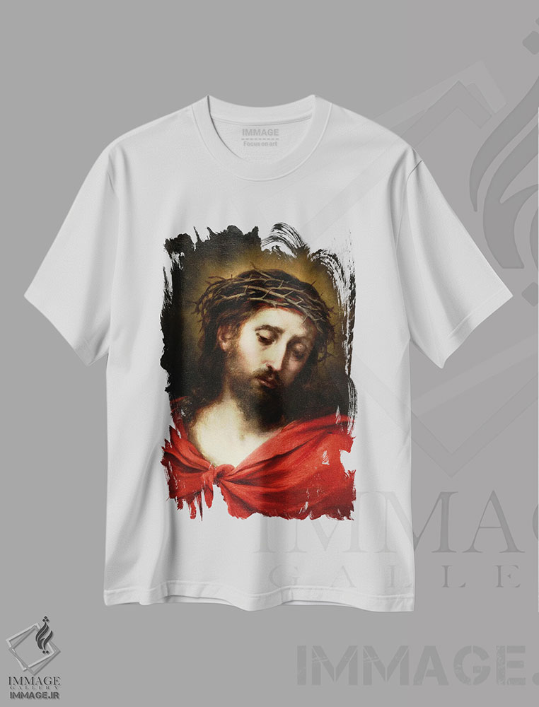 تیشرت طرح دار اینک انسان یا مسیح رنجدیده، هنر فاخر کلاسیک اثر بارتولومه استبان موریو | immage.ir