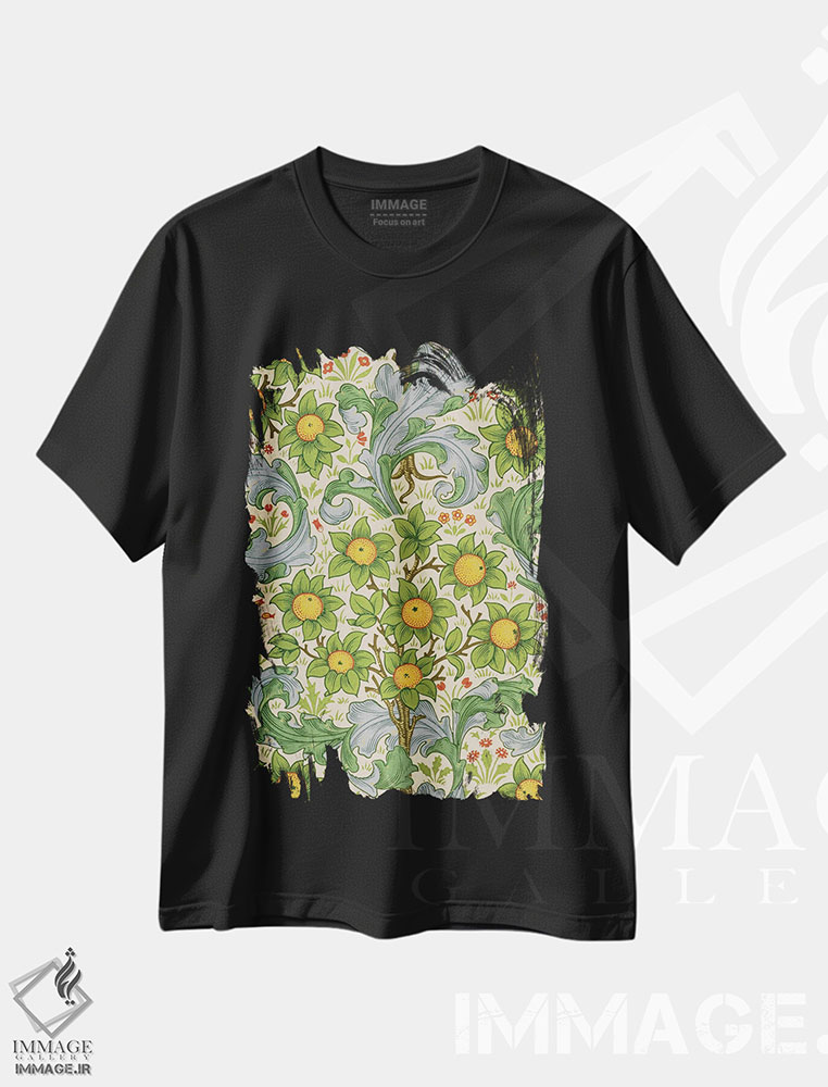 تیشرت طرح دار باغ میوه، ۱۸۹۹، تزئینی اثر ویلیام موریس | immage.ir