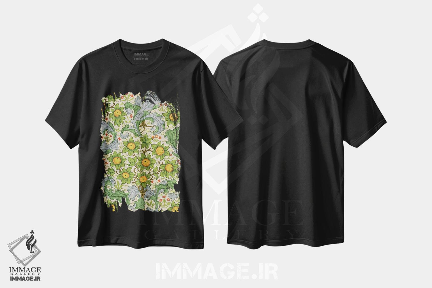تیشرت طرح دار باغ میوه، ۱۸۹۹، تزئینی اثر ویلیام موریس | immage.ir