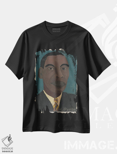 تیشرت طرح دار خودنگاره دوم، هنر فاخر اثر هوریس پیپین | فروشگاه ایماژ