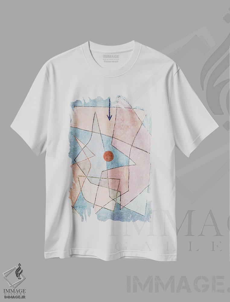 تیشرت طرح دار تراگودیا، ۱۹۳۳، آبستره اثر پل کله | immage.ir