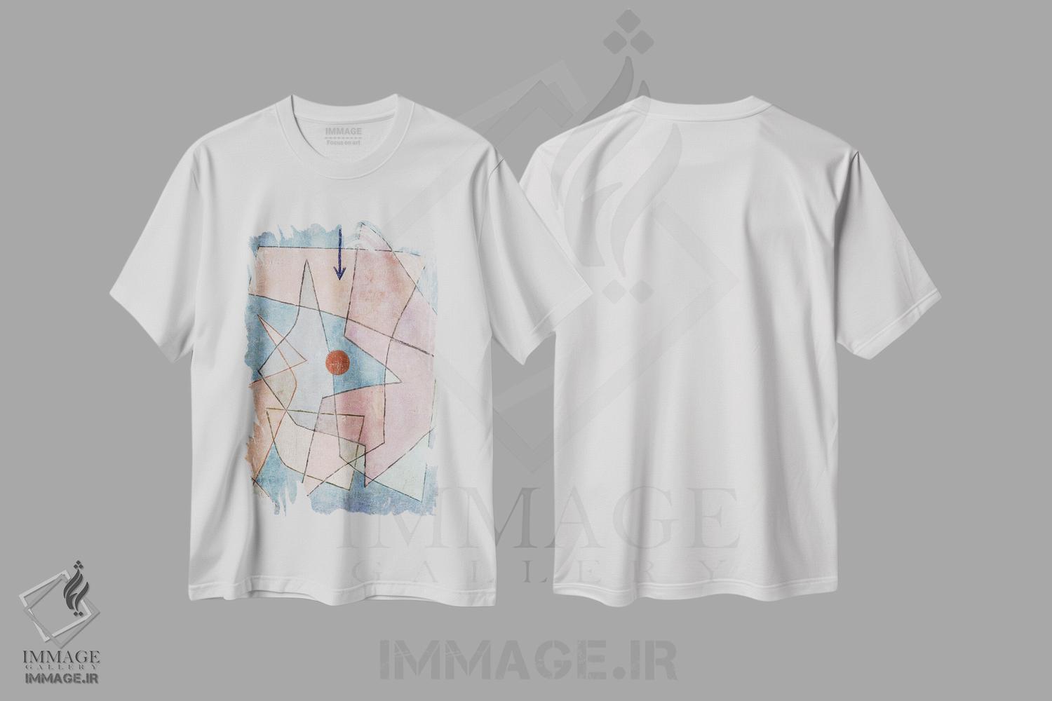 تیشرت طرح دار تراگودیا، ۱۹۳۳، آبستره اثر پل کله | immage.ir