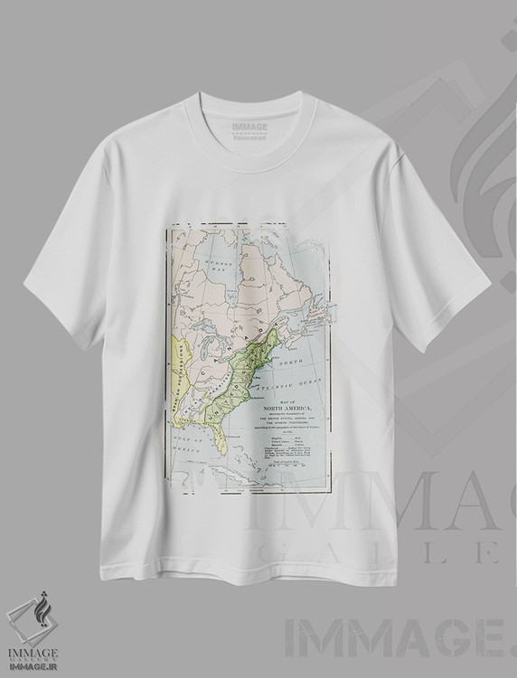 تیشرت طرح دار آثار مکتب انگلیسی - immage.ir