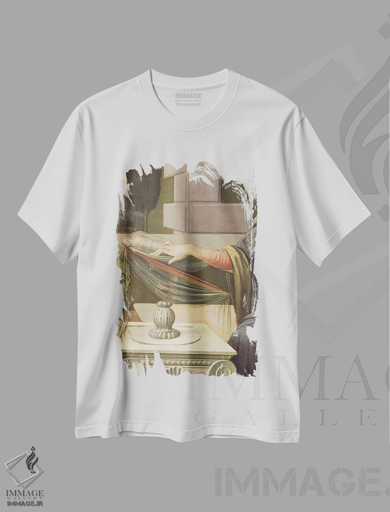 تیشرت طرح دار آثار لئوناردو داوینچی - immage.ir