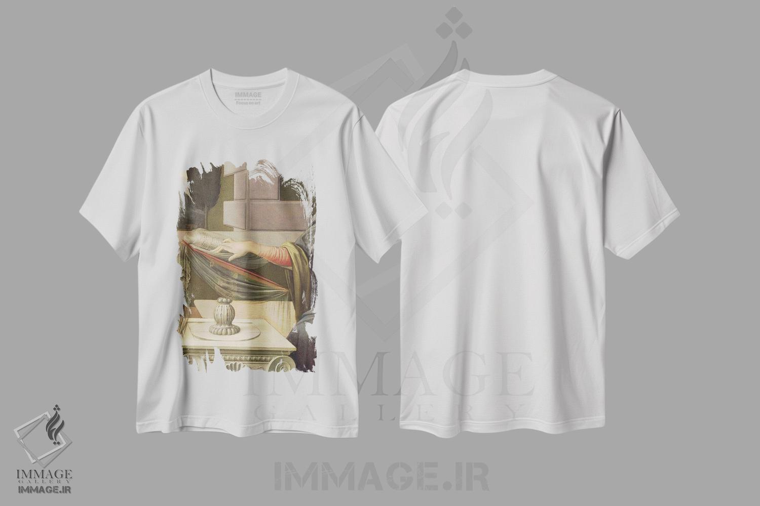 تیشرت طرح دار آثار لئوناردو داوینچی - immage.ir