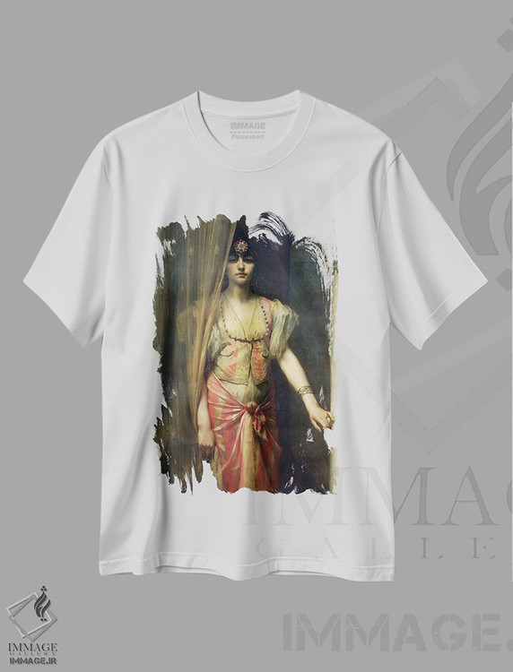 تیشرت طرح دار سوجا ساری، دکور آسیایی اثر گاستون کازیمیر سنت-پیـر | immage.ir