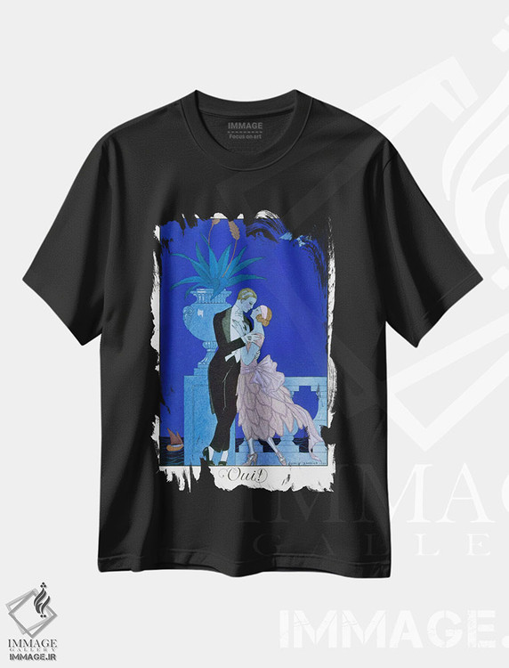 تیشرت طرح دار بله! ۱۹۲۱، آرت دکو اثر جورج باربیه | immage.ir