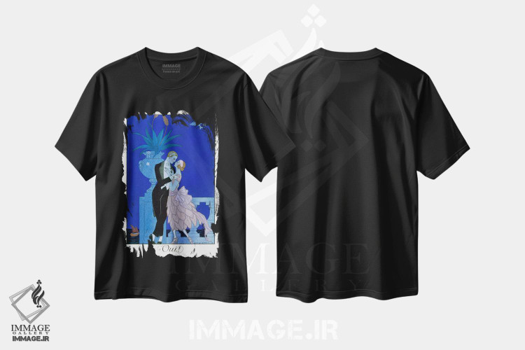 تیشرت طرح دار بله! ۱۹۲۱، آرت دکو اثر جورج باربیه | immage.ir