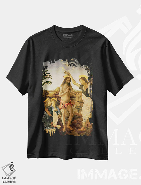 تیشرت طرح دار آثار آندریا دل وروکّیو - فروشگاه ایماژ